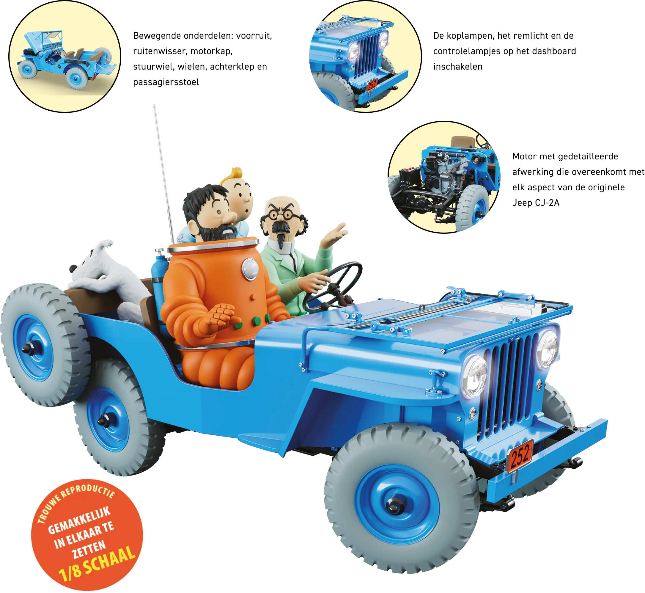 L'emblèmatique Jeep Lunaire de Tintin