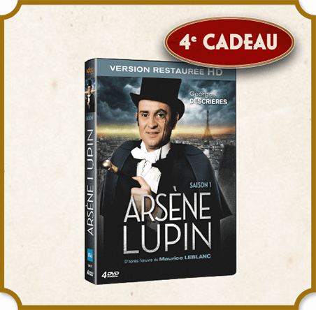 L'Intégrale DVD de la saison 1 de la série Arsène Lupin