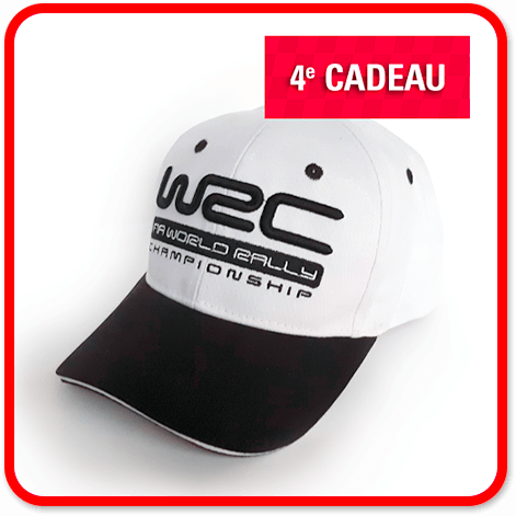 La casquette officielle WRC