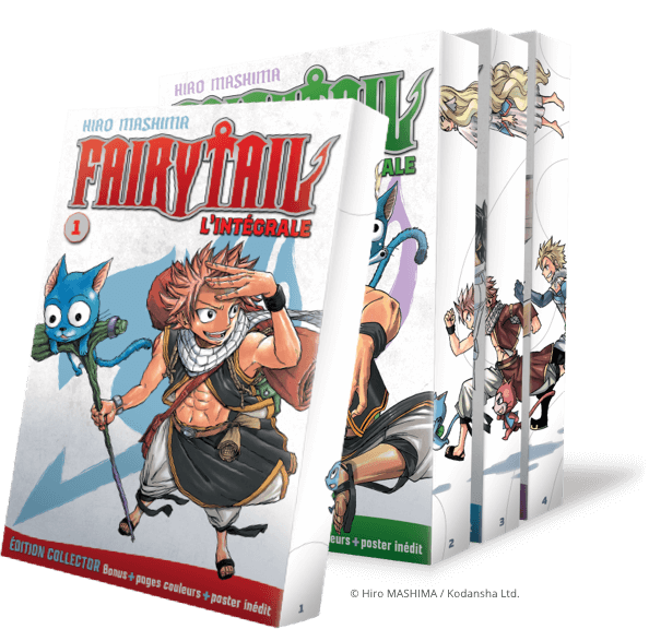 Le manga Fairy Tail en grand format collector
