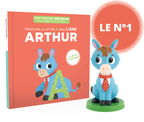 Le N°1 : le livre sur la lettre A + la figurine audio d'Arthur l'âne