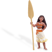 Une figurine Vaiana : Vaiana