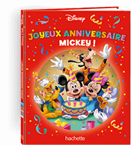 Livre Joyeux anniversaire Mickey