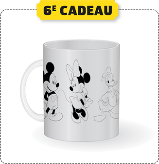 Le mug collector Mickey, Donald & Cie