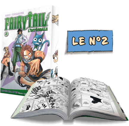 Le N°2 : Plus de 300 pages de manga + Des pages couleurs + Des pages bonus + Un poster offert !