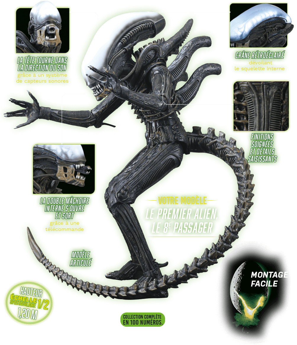 Votre modèle : le premier Alien, le 8e passager