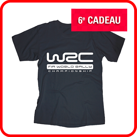 Le t-shirt officiel WRC