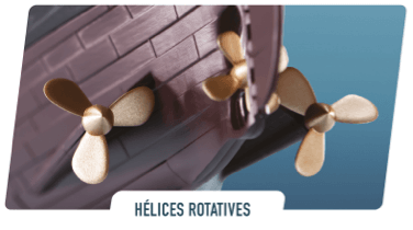 Hélices rotatives