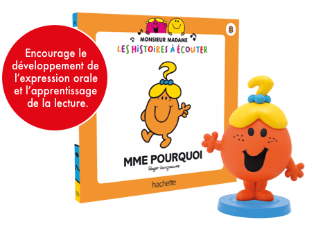 Le livre Madame Pourquoi + La figurine audio
