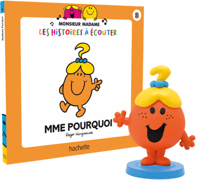 Le n°3 : Le livre Madame Pourquoi + La figurine audio