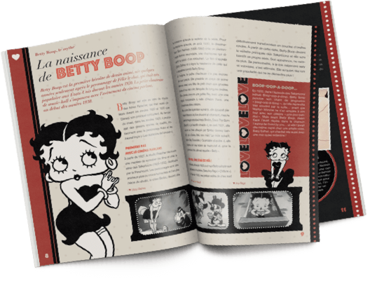 Découvrez la genèse et l'évolution du mythe du personnage de Betty Boop, depuis sa création dans les années 30 jusqu'à aujourd'hui à travers des articles illustrés. 