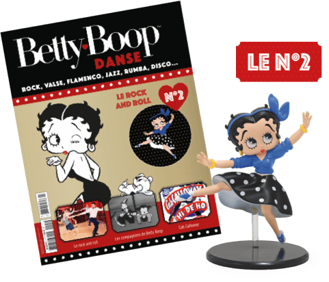La figurine Rock'n roll de Betty Boop