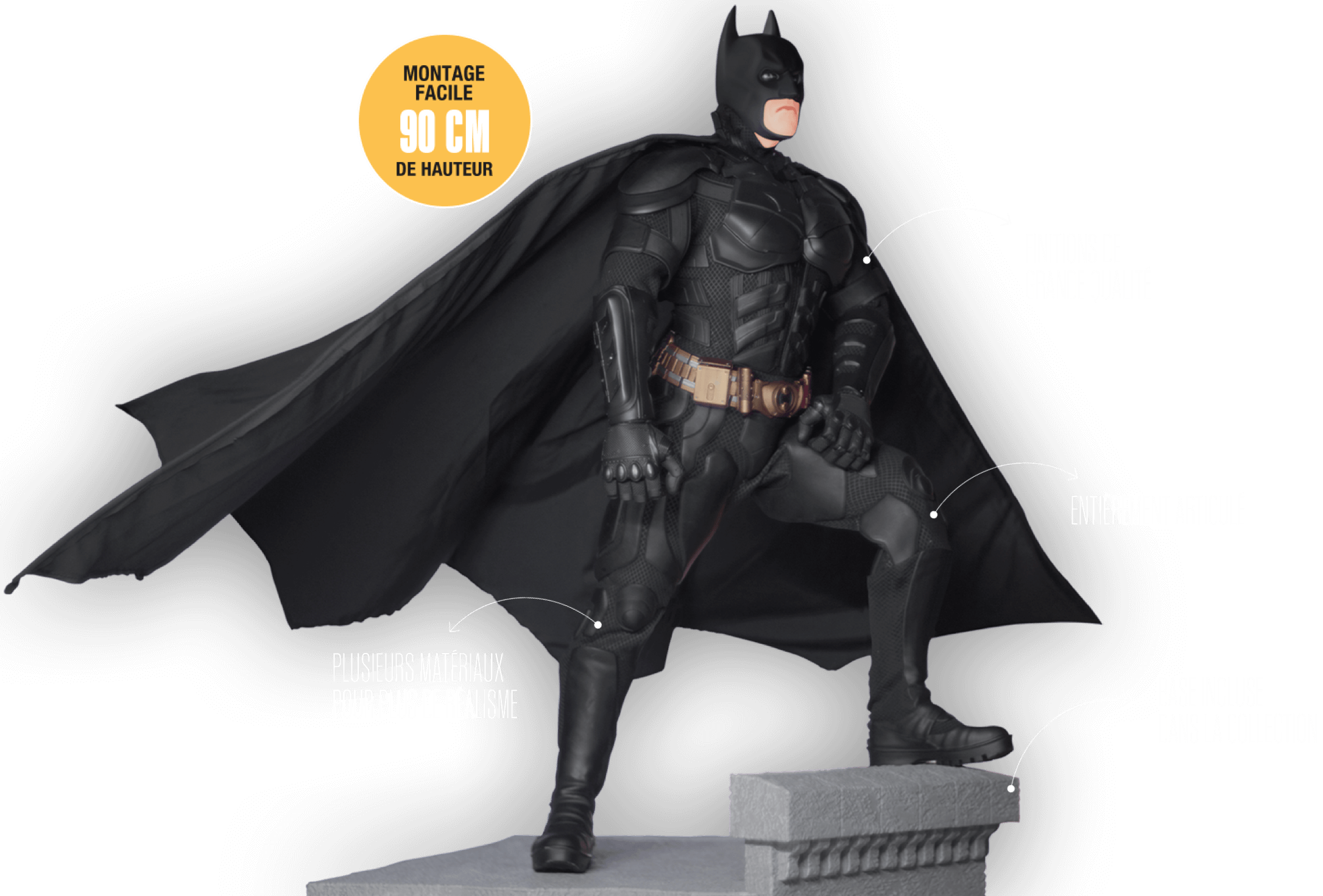 La maquette spectaculaire de Batman