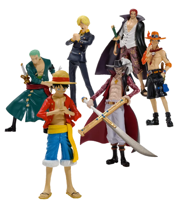Les figurines officielles One Piece : Luffy, Nami, Zoro…