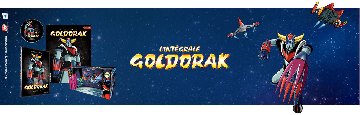 L'intégrale Goldorak en DVD
