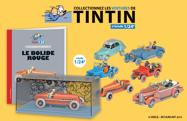 Voitures de Tintin - échelle 1/24e