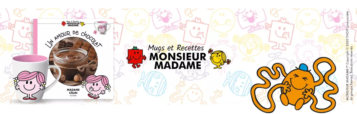 Mugs et Recettes Monsieur Madame