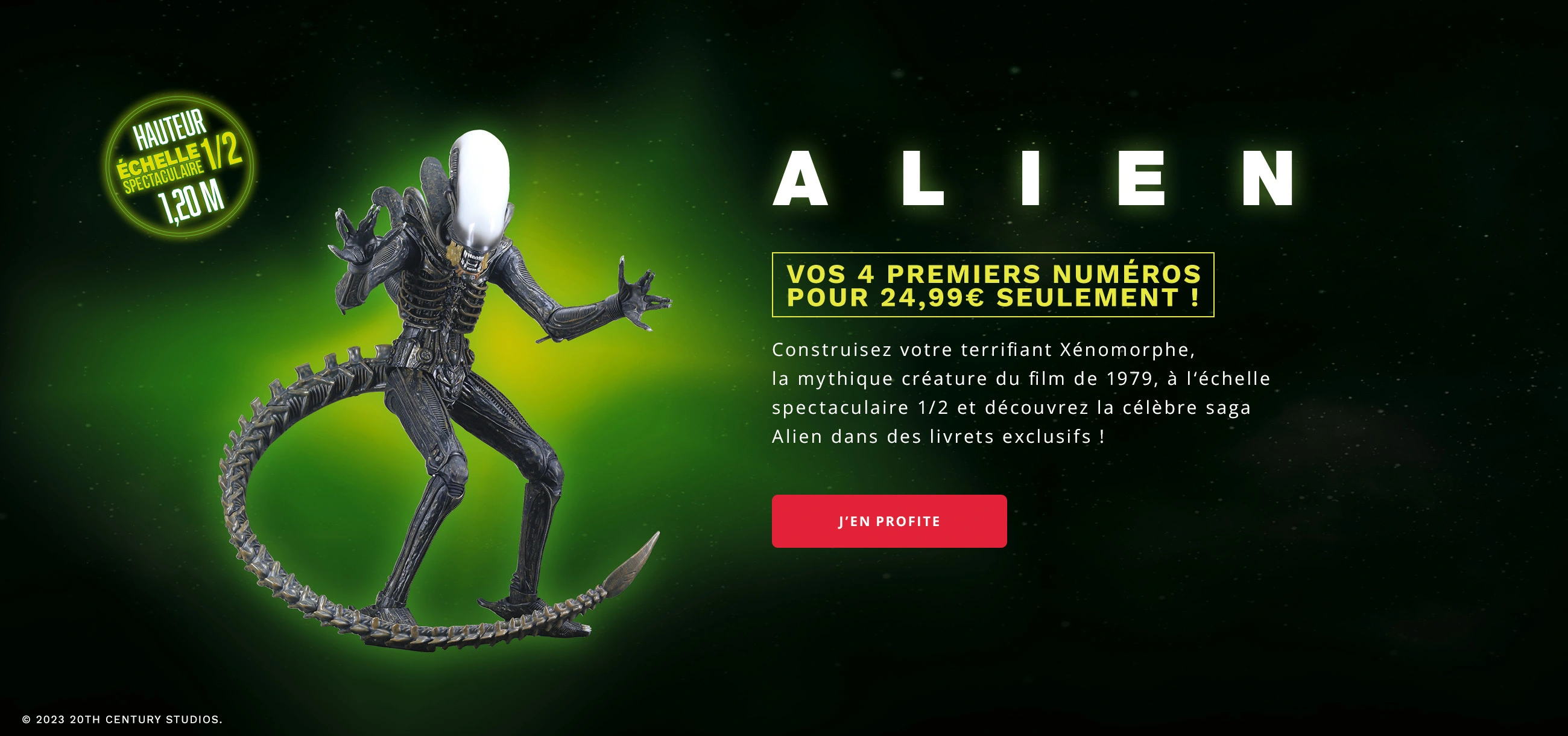 Alien - Construisez votre Xénomorphe