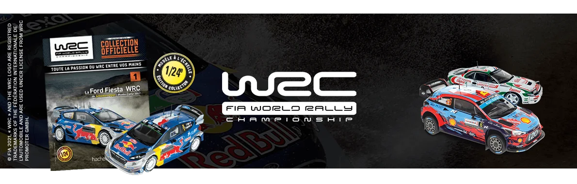 Hachette : Collection Officielle des voitures WRC au 1/24 - PDLV