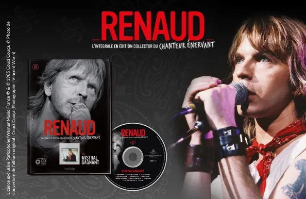 RENAUD - L'intégrale collector du chanteur énervant