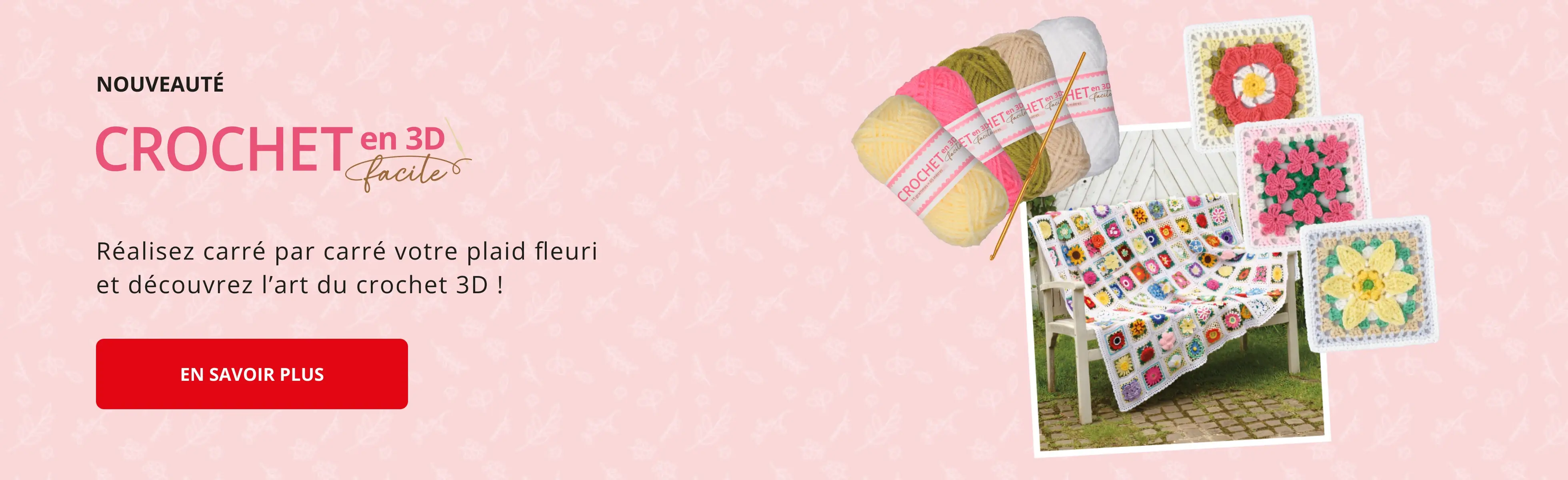 Crochet 3D facile