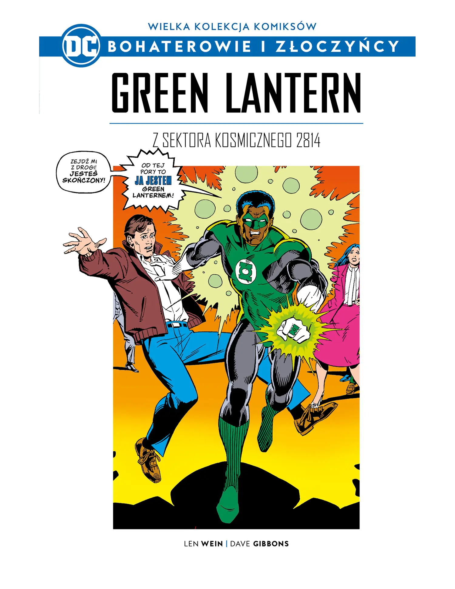 Green Lantern z sektora kosmicznego 2814 Issue -
