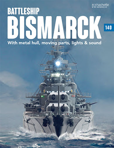 ONE ISSUE Hachette Build The Bismarck Model Parts & Magazine Last Few! 