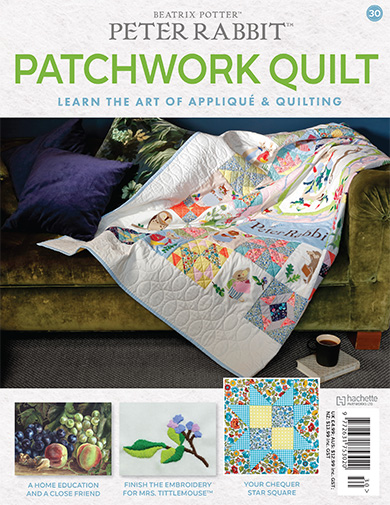 Peter Rabbit Patchwork Quilt Issue 30