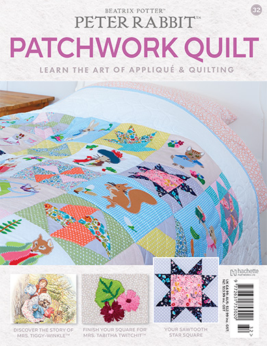 Peter Rabbit Patchwork Quilt Issue 32