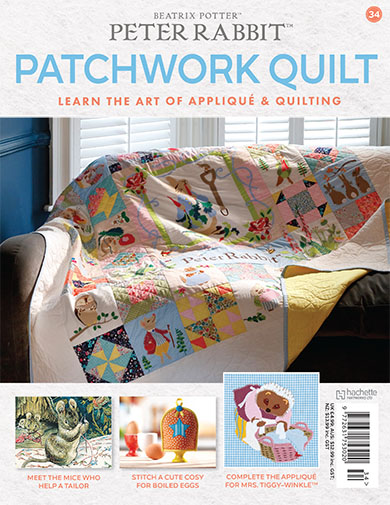 Peter Rabbit Patchwork Quilt Issue 34