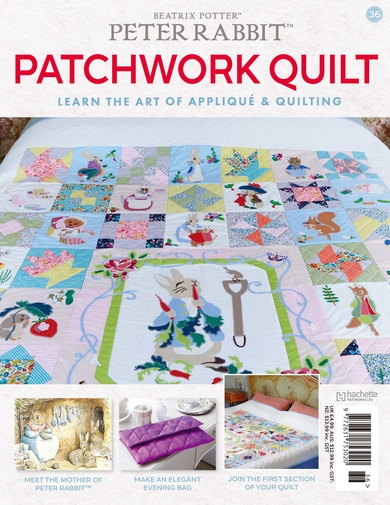 Peter Rabbit Patchwork Quilt Issue 36