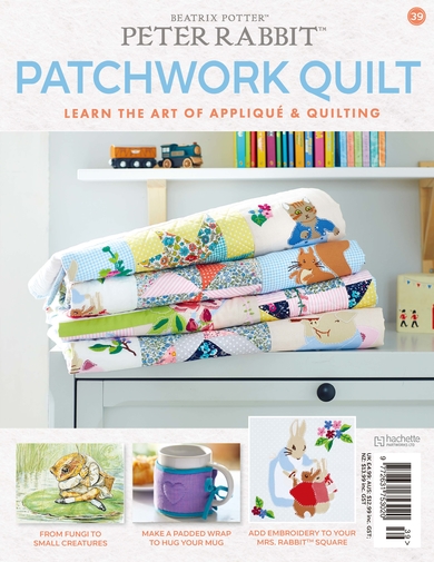 Peter Rabbit Patchwork Quilt Issue 39