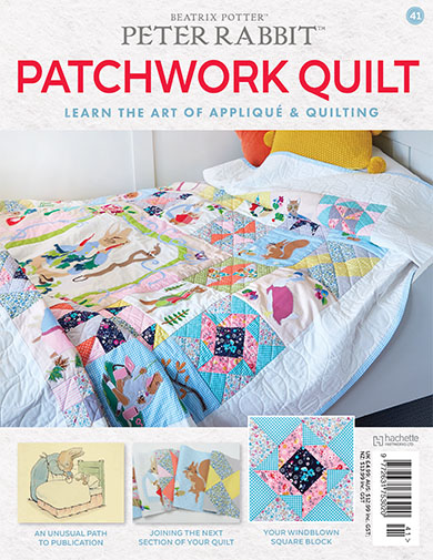 Peter Rabbit Patchwork Quilt Issue 41