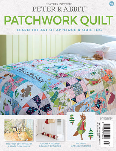 Peter Rabbit Patchwork Quilt Issue 45