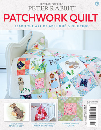 Peter Rabbit Patchwork Quilt Issue 51