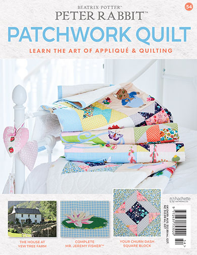 Peter Rabbit Patchwork Quilt Issue 54