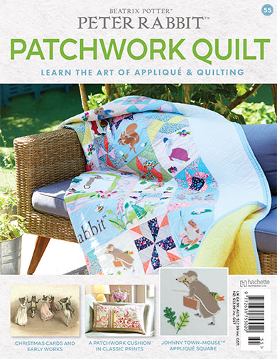 Peter Rabbit Patchwork Quilt Issue 55