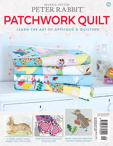 Peter Rabbit Patchwork Quilt Issue 56