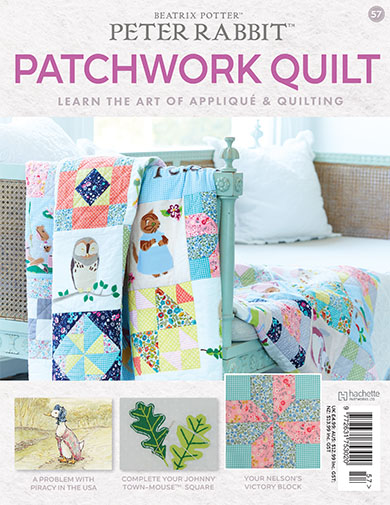 Peter Rabbit Patchwork Quilt Issue 57