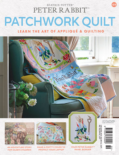 Peter Rabbit Patchwork Quilt Issue 69