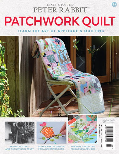 Peter Rabbit Patchwork Quilt Issue 81
