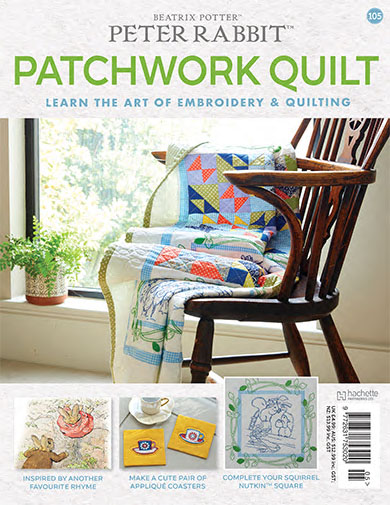 Peter Rabbit Patchwork Quilt Issue 105
