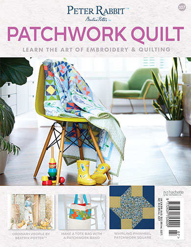 Peter Rabbit Patchwork Quilt Issue 107