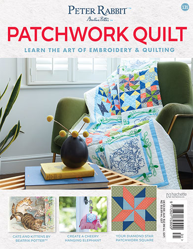 Peter Rabbit Patchwork Quilt Issue 131