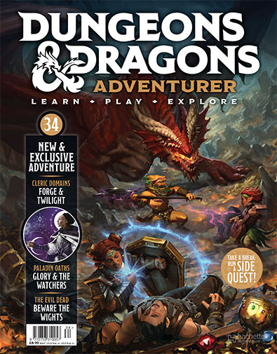 Dungeons & Dragons Adventurer Issue 34