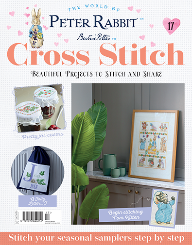 Peter Rabbit Cross Stitch Issue 17