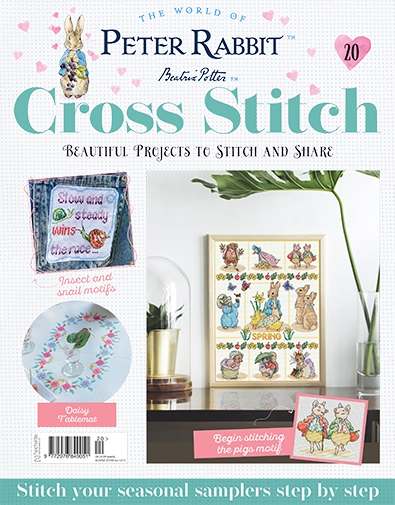 Peter Rabbit Cross Stitch Issue 20