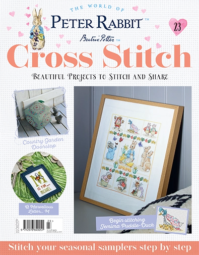 Peter Rabbit Cross Stitch Issue 23