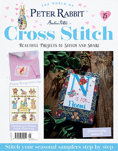 Peter Rabbit Cross Stitch Issue 25