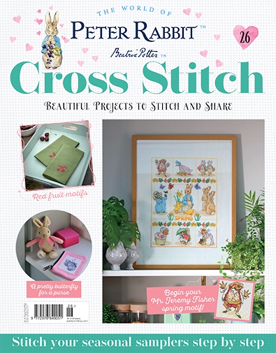 Peter Rabbit Cross Stitch Issue 26